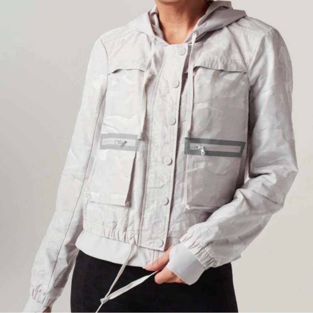 Blanc Noir Camouflage Jacket